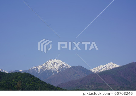 Mount Jonen (Azumino landscape) 60708246