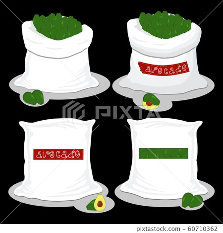 Sacks with natural food Sacks with natural food 60710362