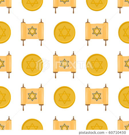 Illustration on theme big colored pattern torah 60710430