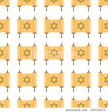 Illustration on theme big colored pattern torah 60710473