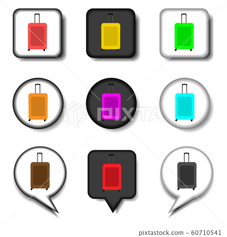 Vector icon illustration logo for set symbols 60710541