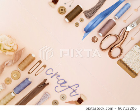 Sewing supplies and tools. 60712206