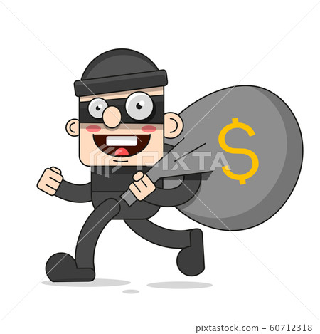 Cute Thief Character Vector Cartoon Illustration Stock Illustration 60712318 Pixta Find the latest tracks, albums, and images from the cartoon thieves. pixta