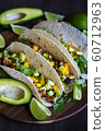 Chicken tacos with mango salsa 60712963