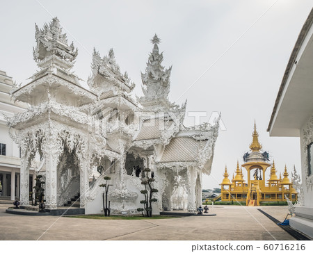 Wat Rong Khun in Chiang Rai, Thailand Wat Rong Khun in Chiang Rai, Thailand 60716216