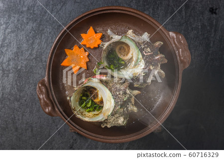Grilled (turban shell) Japanese food Grilled (turban shell) Japanese food 60716329