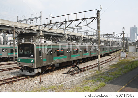 Saikyo Line 205, evacuated at Omiya Driving Station Saikyo Line 205, evacuated at Omiya Driving Station 60717593