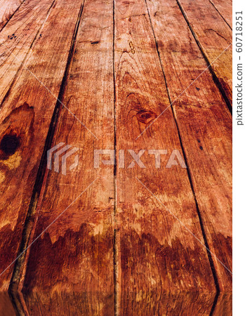 Empty wooden table.Old wood texture Empty wooden table.Old wood texture 60718251