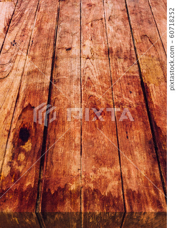 Empty wooden table.Old wood texture Empty wooden table.Old wood texture 60718252