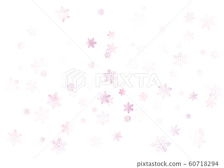 Snow background watercolor pink 60718294