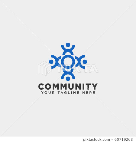 community human logo template vector illustration community human logo template vector illustration 60719268