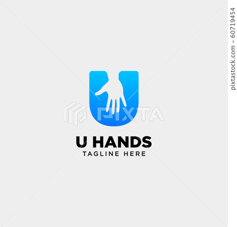 minimal u letter, initial hand logo template minimal u letter, initial hand logo template 60719454