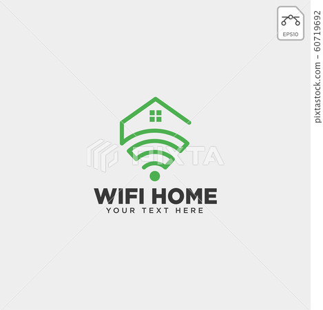 home network connection logo template vector home network connection logo template vector 60719692
