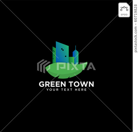 green city agriculture logo template vector green city agriculture logo template vector 60719828