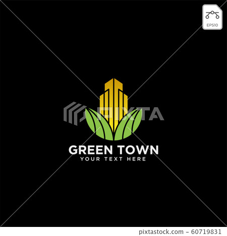 green city agriculture logo template vector green city agriculture logo template vector 60719831