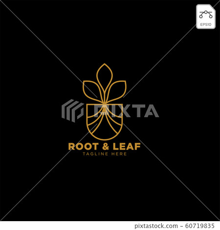 gold agriculture farm line badge vintage logo gold agriculture farm line badge vintage logo 60719835