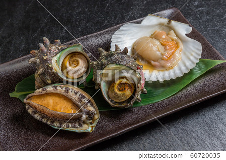 Seafood (Scallop, Abalone, turbanshell) Seafood (Scallop, Abalone, turbanshell) 60720035