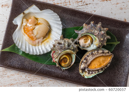 Seafood (Scallop, Abalone, turbanshell) Seafood (Scallop, Abalone, turbanshell) 60720037