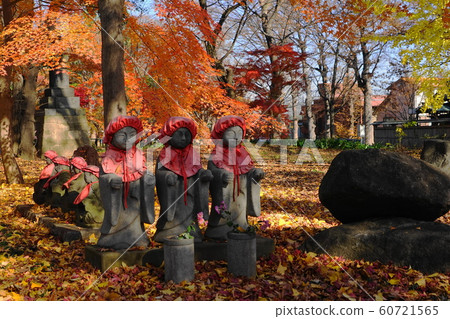十二月世田谷區149地道的地藏和紅葉，Joshinji（Kyushin佛） 60721565