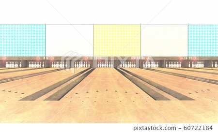 Bowling Alley No People Illustration 2-40 60722184