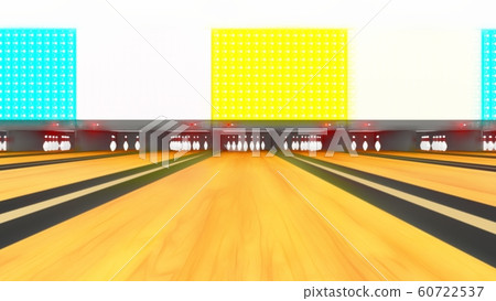  Bowling Alley No People Illustration 3-50 60722537