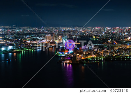 aki島宇宙塔的大阪夜景(大阪府S島縣政府) aki島宇宙塔的大阪夜景(大阪府S島縣政府) 60723148