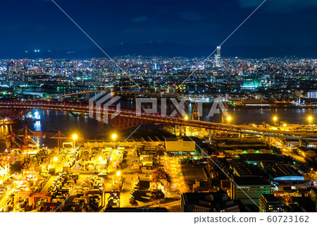 aki島宇宙塔的大阪夜景(大阪府S島縣政府) aki島宇宙塔的大阪夜景(大阪府S島縣政府) 60723162