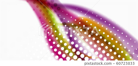 Line wave art illustration on light backdrop. Vector abstract design banner template. Business template Line wave art illustration on light backdrop. Vector abstract design banner template. Business template 60723833