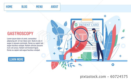 Landing Page Offer Gastroscopy for Medical Checkup 60724575