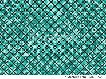 Green turquoise mosaic pixel seamless pattern on Green turquoise mosaic pixel seamless pattern on 60725522