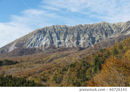 Autumn Oyama south wall (Tottori Prefecture) 60726143
