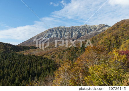 Autumn Oyama south wall (Tottori Prefecture) Autumn Oyama south wall (Tottori Prefecture) 60726145