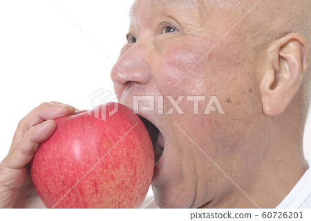 微笑高級吃一個蘋果 微笑高級吃一個蘋果 60726201