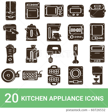 產品圖標20套廚房用具手寫 60726532