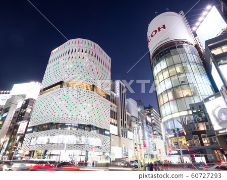東京銀座4丁目十字路口 60727293