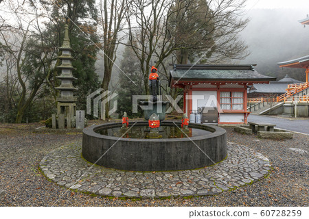 Fountain in the grounds of Amida-do Temple at Hieizan Enryakuji Temple Fountain in the grounds of Amida-do Temple at Hieizan Enryakuji Temple 60728259