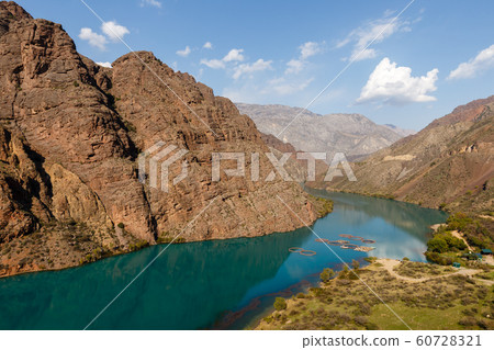 The Naryn River, Kyrgyzstan The Naryn River, Kyrgyzstan 60728321