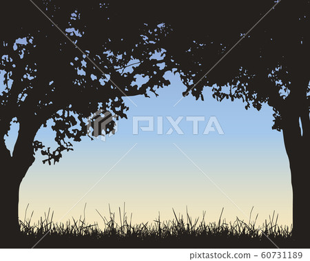 Realistic illustration of a frame of green Realistic illustration of a frame of green 60731189