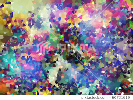 Cool abstract of pixelate with crystallized polygons Cool abstract of pixelate with crystallized polygons 60731619