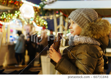 Young schoolboy at Christmas Young schoolboy at Christmas 60731848