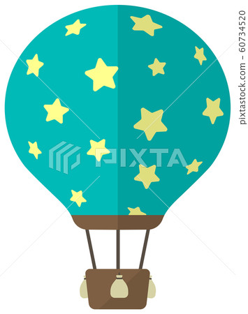 Balloon, hot air balloon, ad balloon color illustration 60734520