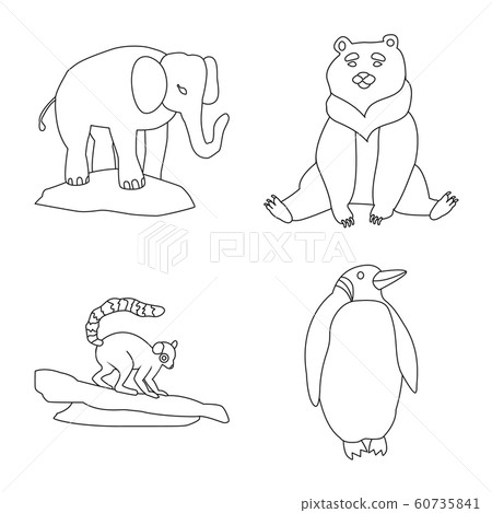 Vector design of entertainment and forest sign. Collection of entertainment and park stock vector illustration. Vector design of entertainment and forest sign. Collection of entertainment and park stock vector illustration. 60735841