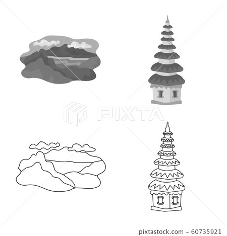 Vector design of and travel sign. Set of and traditional stock symbol for web. Vector design of and travel sign. Set of and traditional stock symbol for web. 60735921