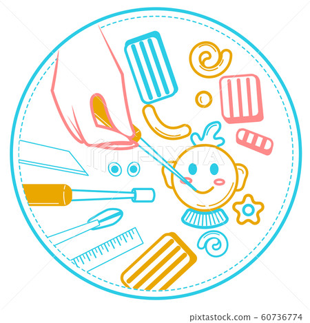Illustration  polymer clay Illustration  polymer clay 60736774