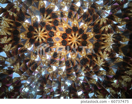 Kaleidoscopic image (shooting done with real 60737475