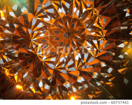 Kaleidoscopic image (shooting done with real Kaleidoscopic image (shooting done with real 60737481