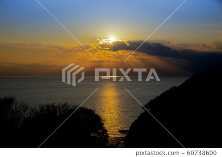 海朝日日落日落風景 60738600