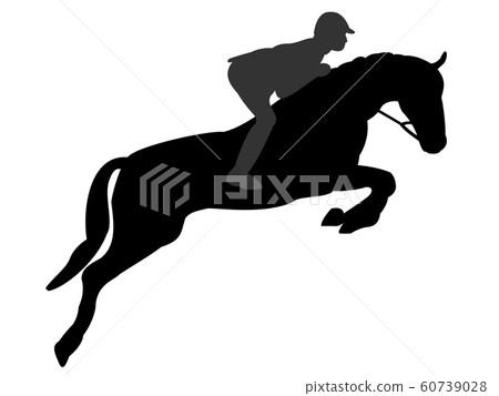 Equestrian silhouette 60739028