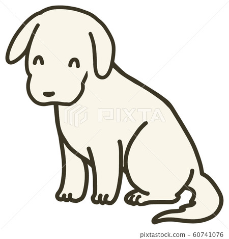 小狗圖 微笑 插圖素材 圖庫