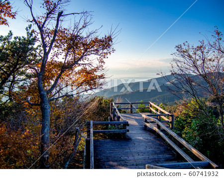 [Izu City, Shizuoka Prefecture] Scenery from the Toda Pass Observatory [Winter] 60741932